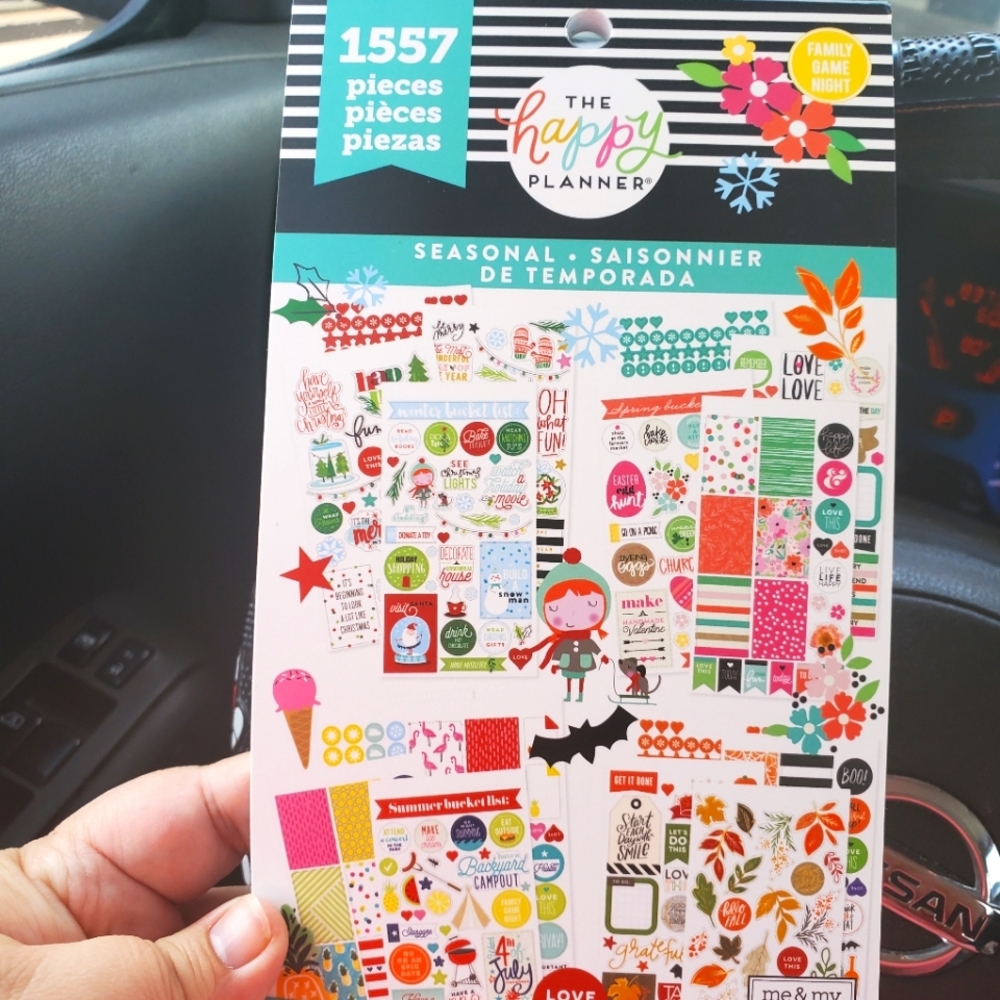Happy Planner Seasonal Sticker Book